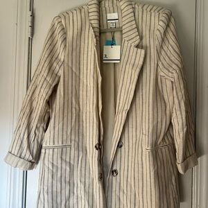 Jules & Leopold Striped Blazer
